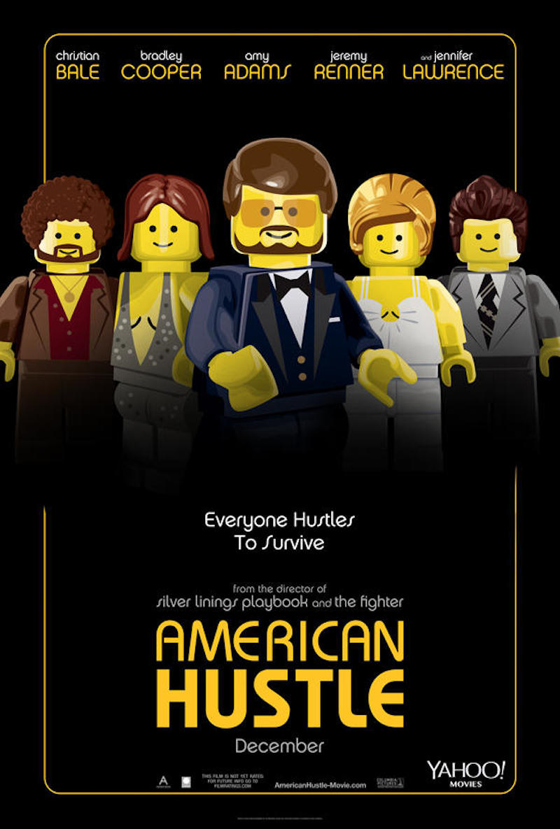 Illustration for article titled Behold! All the 2014 Best Picture Oscar Nominees in Lego